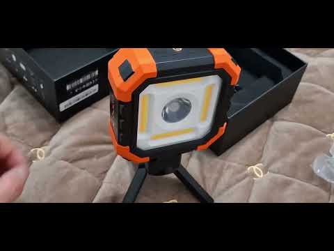 Видео: Акумуляторний ліхтар Dnipro-M CFL-36M ULTRA