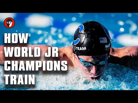 Видео: Братья и сестры Шакелл отжигают на тренировке «бабочка» в клубе плавания Carmel Swim Club | ТРЕНИ...