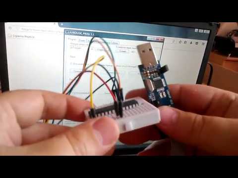 Видео: Не прошивается Atmega8. Как это можно победить.