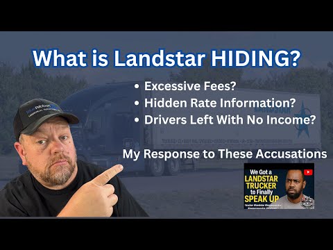 Видео: Мой ответ на видео BigRigNation «Водитель Landstar РАСКРЫВАЕТ ПРАВДУ»