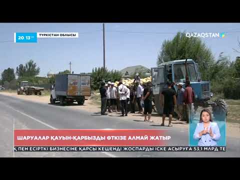 Видео: Түркістан облысының Жетісай ауданында шаруалар қауын қарбызын өткізе алмай, шығынға батып жатыр