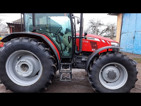 Видео: Обзор трактора Massey Ferguson 6713.