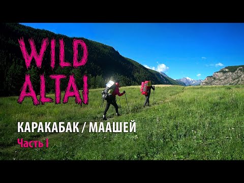 Видео: Поход по Алтаю. Каракабакские озера, бывшее озеро Маашей. Часть 1