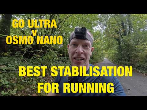 Видео: Сравнение стабилизации для бега. Go Ultra и Osmo Nano. Кулон, шапка или повязка на голову — что л...