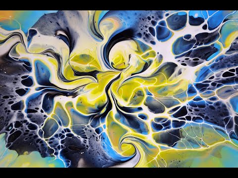 Видео: Рисование ПАЛЬЦЕМ по жидкому акрилу/Акриловая Заливка/Fluid Art.