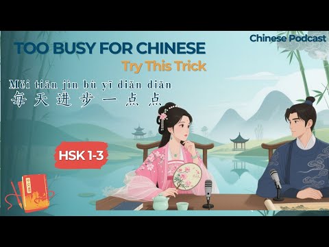 Видео: [HSK 1-3] Слишком занят для китайского? Попробуйте этот трюк | 没时间学中文？试试这招
