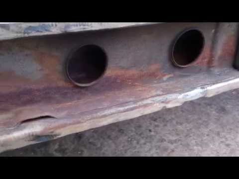 Видео: замена порогов Газ 24 часть1