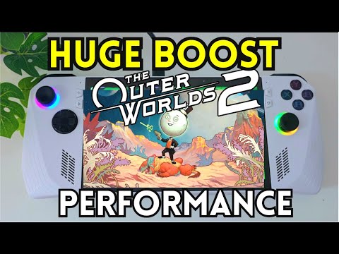 Видео: The Outer Worlds 2 на Asus Rog Ally: ОГРОМНЫЙ прирост производительности