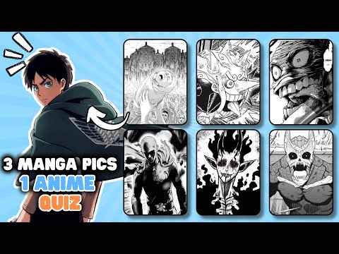 Видео: 3 картинки манги 1 аниме-викторина 📸 Угадай аниме всего по 3 картинкам 🔥🌟