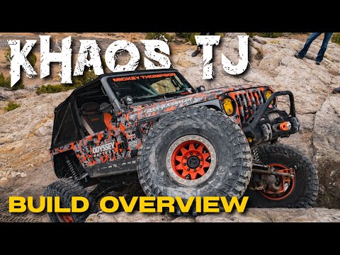 Видео: Khaos — дикий TJ с бесстрашным водителем. Полный обзор сборки.