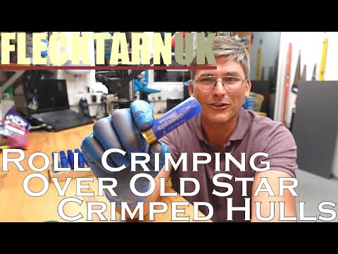 Видео: [79] Обжим старых, ранее обработанных звездообразным методом корпусов дробовых снарядов: сработае...