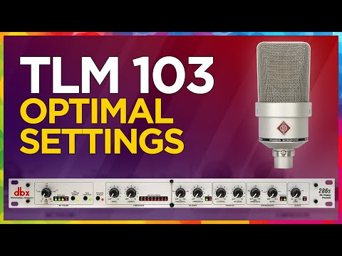 Видео: DBX 286s + Neumann TLM 103: Оптимальные настройки