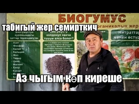 Видео: Биогумус жонундо толук малымат Адан Яга чейин. Теплиса иштетуу жолу