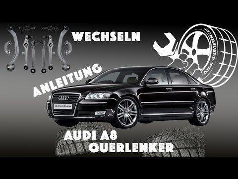 Видео: Audi A8 D3 замена неисправной изношенной поперечной опоры