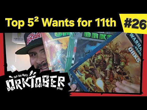 Видео: Orktober 2025 #26 - Изменения правил (и моделей) MOST WANTED для орков 11-го издания старого Боль...