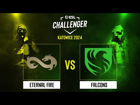 Видео: Eternal Fire проти Falcons | ESL Challenger Katowice 2024