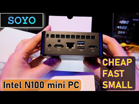 Видео: QR4You:   Мини ПК Soyo m2 Plus2 Intel N100 быстрый, дешевий, маленький, тихий.