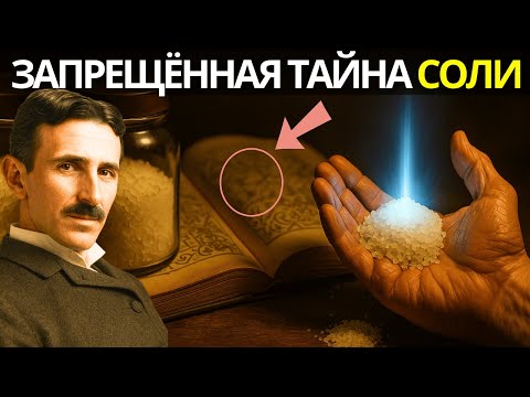 Видео: Запрещённая тайна соли, активирующая божественную частоту души — Никола Тесла