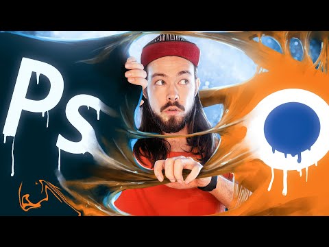 Видео: BLENDER + PHOTOSHOP ! Как ВПИСАТЬ 3D МОДЕЛЬ в ФОТО ?