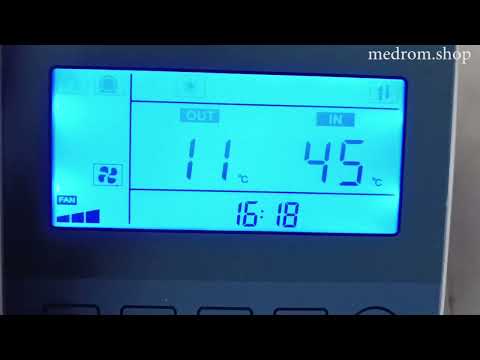 Видео: Контроллер CC628A для теплового насоса