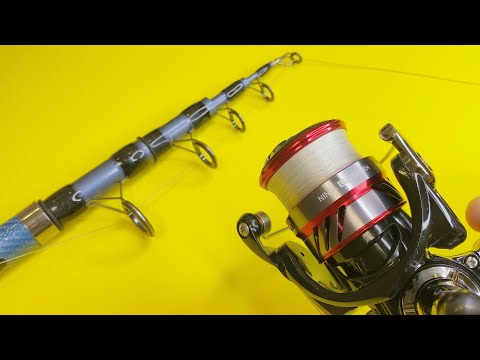 Видео: Простой рыболовный лайфхак, который нужен каждому новичку! Как привязать леску к катушке!