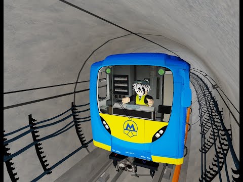 Видео: Оболонско-Теремковская линия в роблоксе