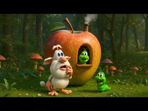 Видео: Буба 🍏 Большое яблоко! 🍎 Весёлые мультики для детей