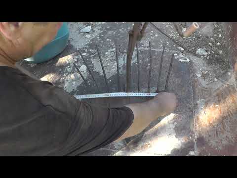 Видео: Размеры веерной картофелекопалки.(удачный вариант)