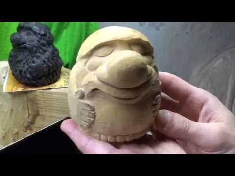Видео: Маленькие домовые. Резьба по дереву. Описка шерсти и мысли вслух :)