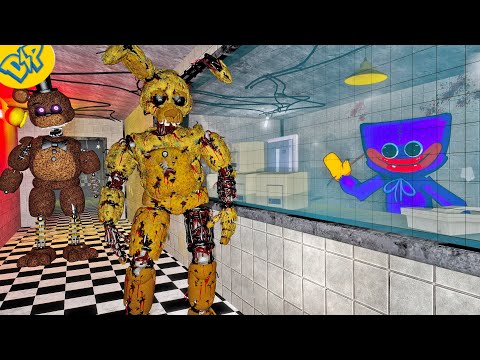 Видео: СТРАШНЫЕ АНИМАТРОНИКИ ФНАФ 3 ГАРРИС МОД || Garry's Mod FNAF