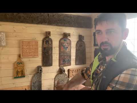 Видео: Большой мастер.  Городецкая резьба. Коллекция досок. История третья: