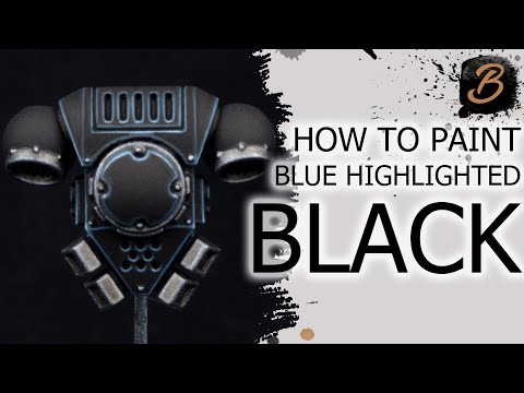 Видео: КАК НАНЕСТИ СИНИЙ ЦВЕТ С ВЫДЕЛЕНИЕМ ЧЕРНЫМ: ПОШАГОВОЕ РУКОВОДСТВО