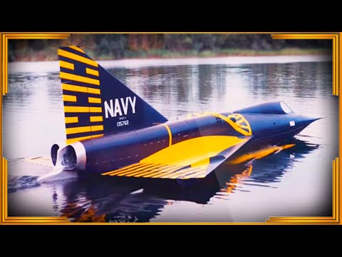 Видео: Реактивный гидросамолёт-истребитель Convair F2Y Sea Dart