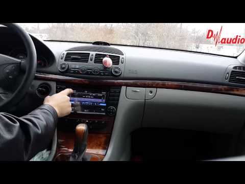 Видео: Штатное головное устройство Mercedes E Class W211 (2002-2009) Winca C090