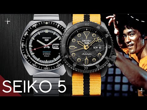 Видео: НОВИНКИ SEIKO. SEIKO 5 Bruce Lee