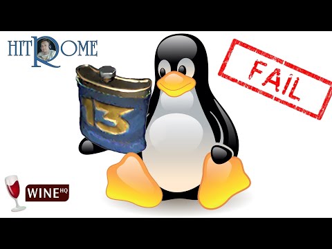 Видео: Игра Fallout 2 под Wine под Linux и всё под Virtualbox: FAIL