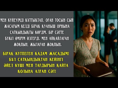 Видео: КҮЙЕУІМНІҢ САТҚЫНДЫҒЫН КӨРГЕНДЕ… МЕНІҢ КҮТПЕГЕН ҚАДАМЫМ БАРЛЫҚТЫН ӨМІРІН ӨЗГЕРТТІ
