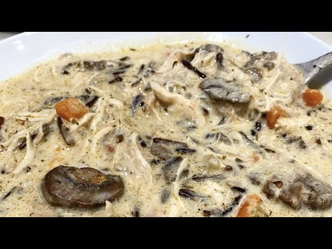 Видео: Куриный суп быстрого приготовления с диким рисом