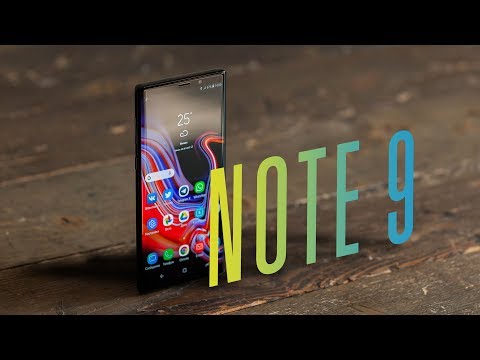 Видео: Обзор Galaxy Note 9