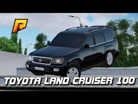 Видео: Легендарный японский танк. Обзор на Toyota Land Cruiser 100 RADMIR CRMP