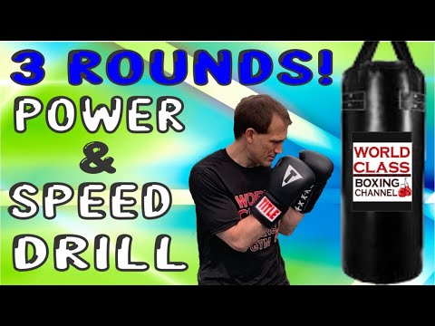Видео: Три раунда на мешке | Тренировка по боксу для скорости и силы