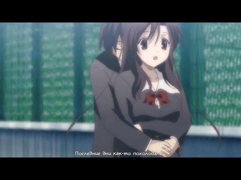 Видео: School Days Рут Котонохи - Рождественская ночь / Прохождение без комментариев (18+)