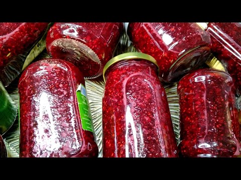 Видео: МАЛИНА ВАРЕНЬЯСИ 👍💯/ Малиновый Варенья без варки