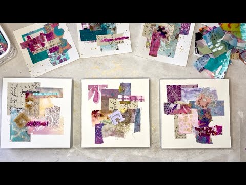 Видео: Маленькие кусочки, большие результаты! Как создать красивый коллаж