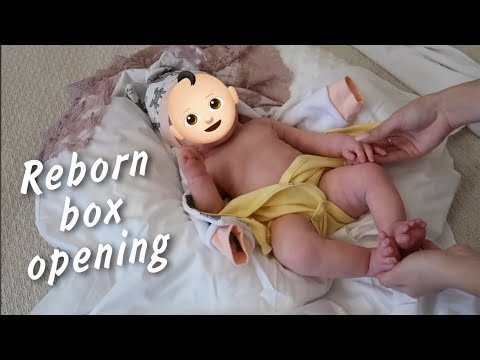 Видео: SILICONE REBORN BABY BOX OPENING 😍 РАСПАКОВКА СИЛИКОНОВОГО РЕБОРНА НАОМИ 😍