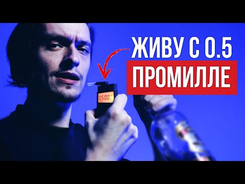 Видео: ЧТО БУДЕТ ЕСЛИ ЖИТЬ С 0.5 ПРОМИЛЛЕ В КРОВИ? | Проверил на себе, эксперимент