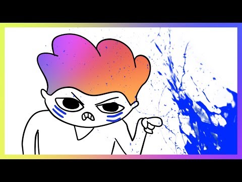 Видео: Моя зловещая СИНЯЯ МЕСТЬ в школе! (анимация)