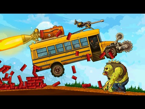 Видео: НАШ АБОБУС ОТПРАВЛЯЕТСЯ В АД! (С ЗОМБИ) ► Earn to Die #3 Прохождение