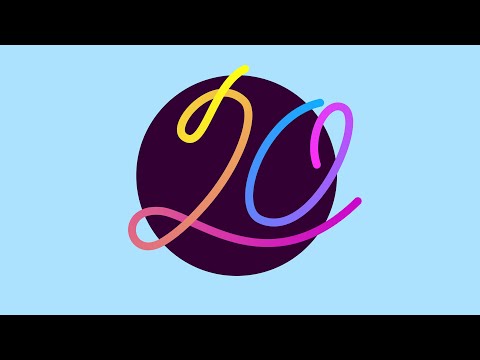 Видео: Рисуем необычные цифры в Adobe Illustrator. Классный эффект. Blend Tool