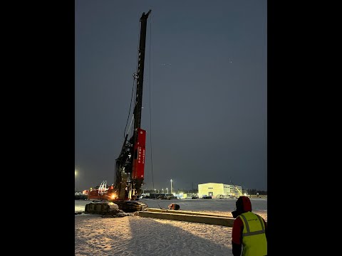 Видео: Составная свая С 240.40-Ш с соединением типа ССШ